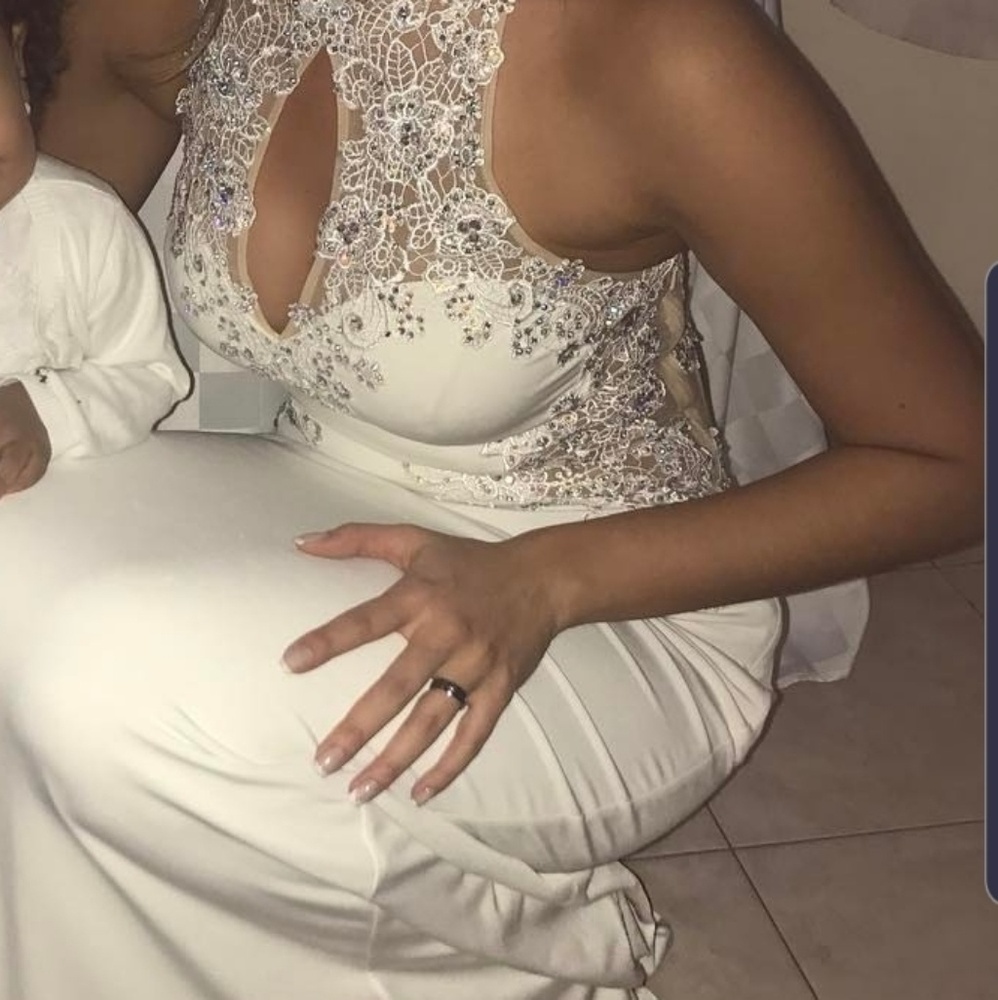 White gown
